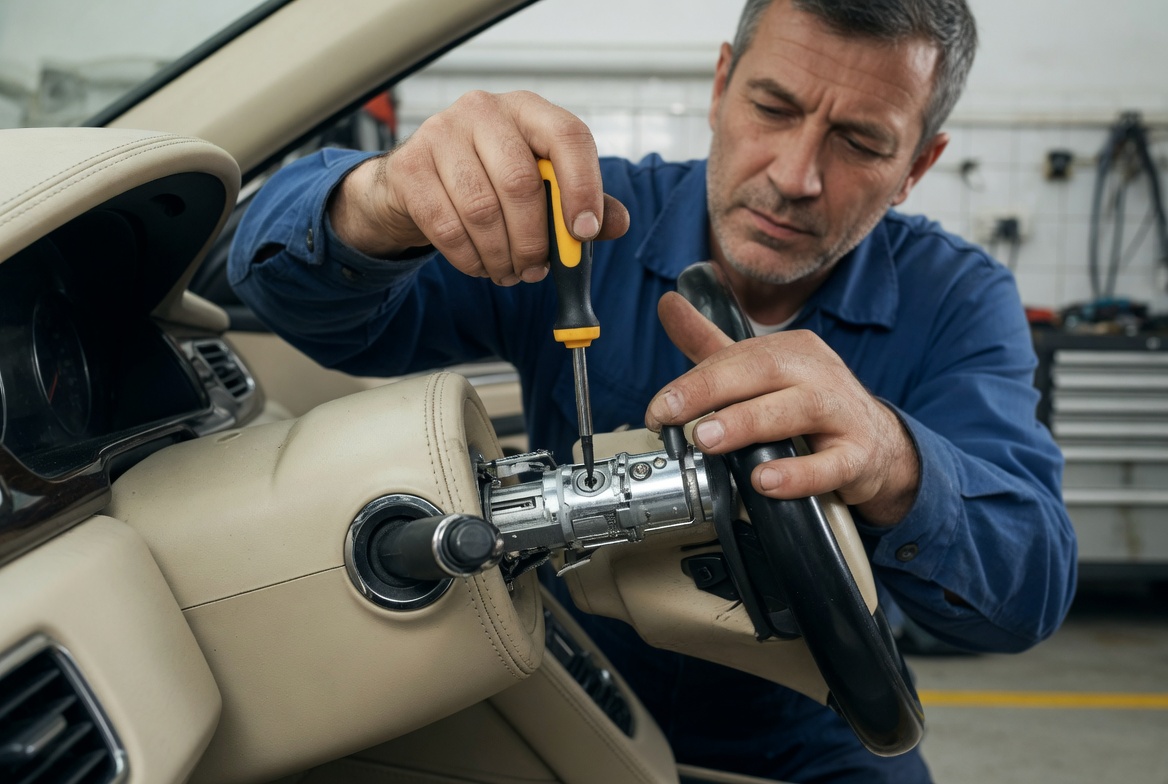Zündschloss Reparatur Kosten bei Mercedes transparent erklärt